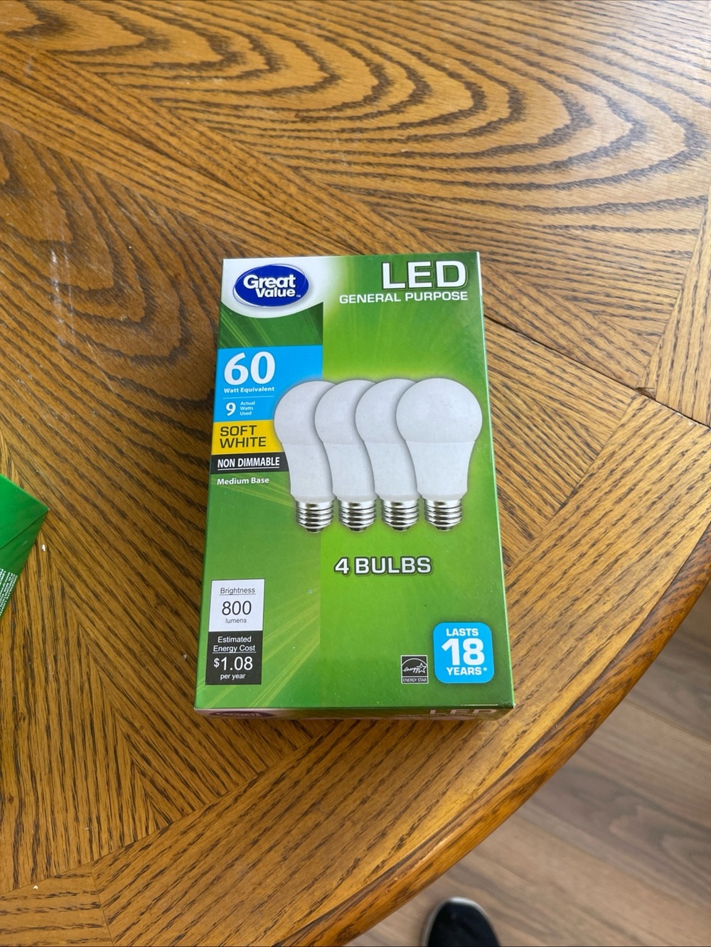 LED General Purpose 60W Equivalent Bulbs - Soft White (4 Pack)
